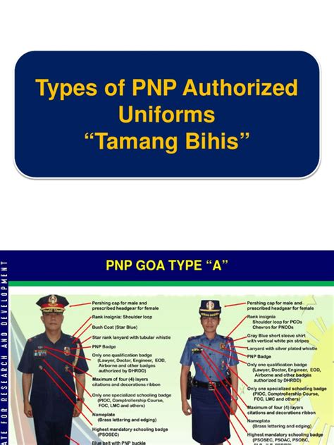 pnp tamang bihis|E.